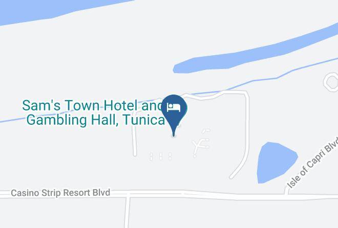 Tunica - Sam Town Maps