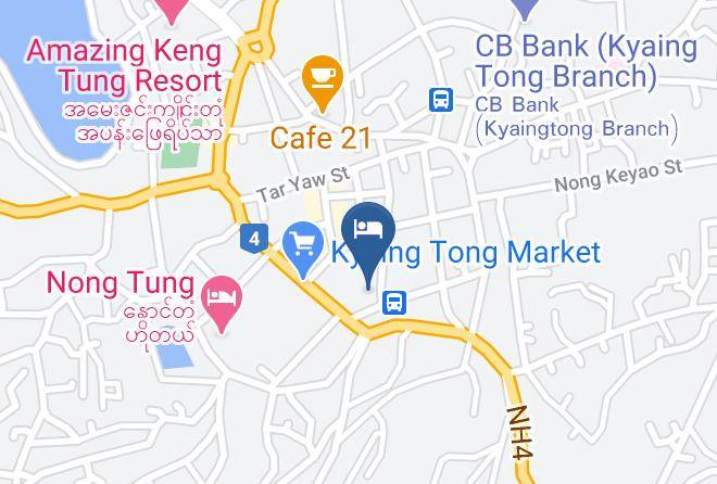 Kyaingtung - Sam Ywet Hotel Maps