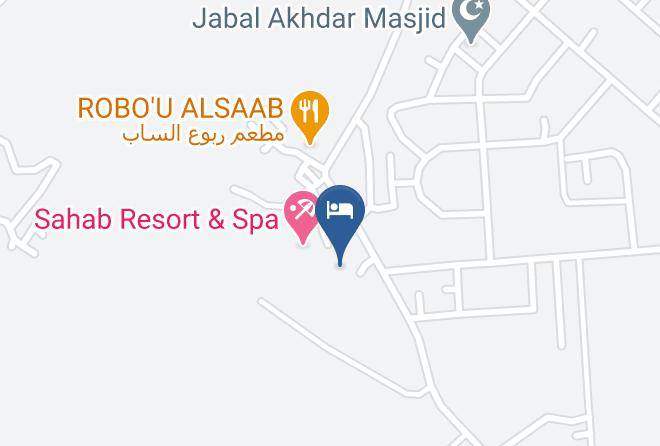 Nizwa - Sama Al Akhdar Hotel Sayq Oman Maps