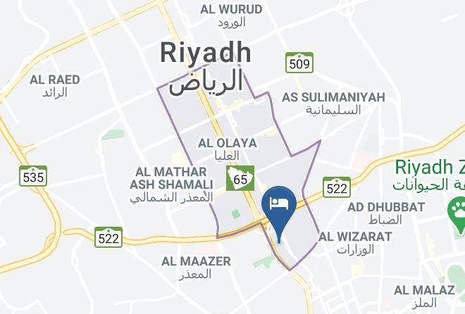 Riyadh - Sama Hotel Suites Maps