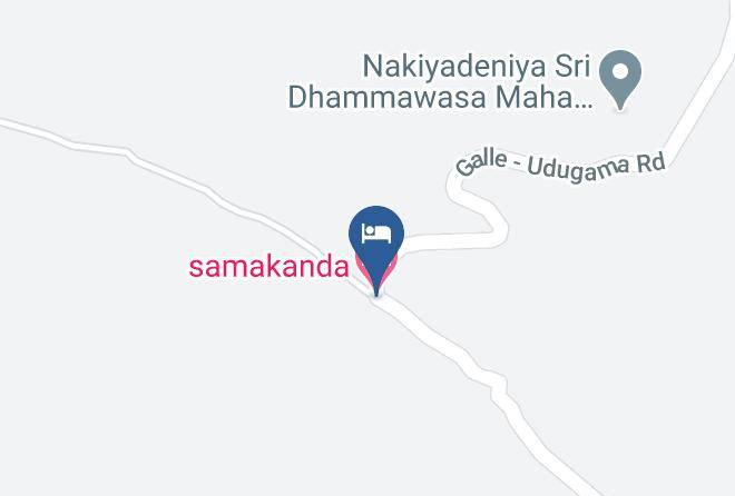 Galle - Samakanda Maps