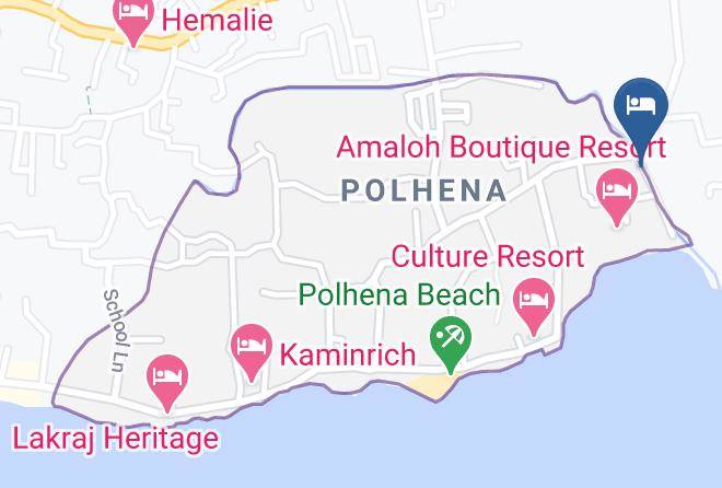 Galle - Samanala Resort Maps
