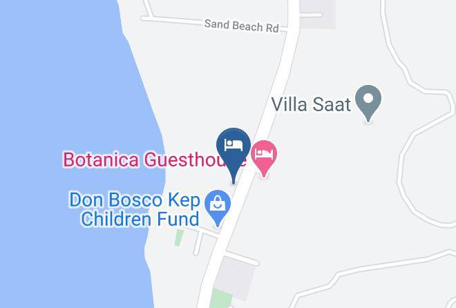 Kaeb Town - Samanea Beach Resort & Spa Maps