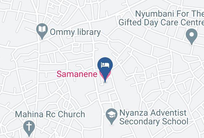 Magu - Samanene Hotel Maps