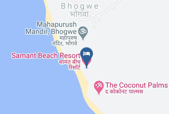 Vengurla - Samant Beach Resort Maps