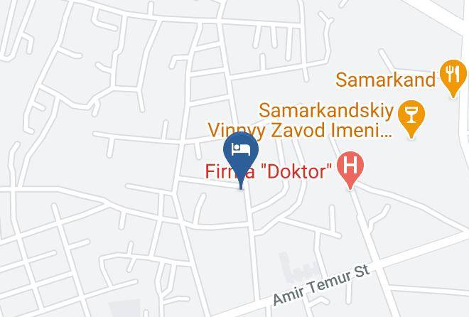 Samarqand - Samarkand Dream Hotel Maps