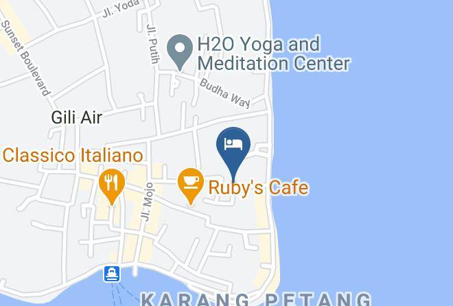 North Lombok Regency - Samata Resort Maps