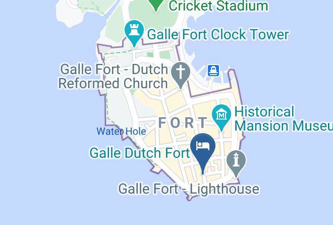 Galle - Samaya Fort Hotel Maps