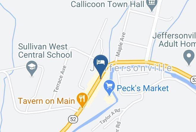 Sullivan - Samba Cafe & Inn Maps