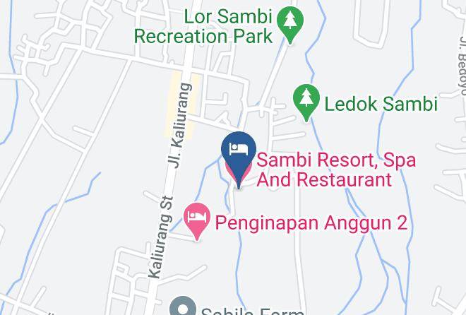 Sleman - Sambi Resort Spa And Restaurant Maps