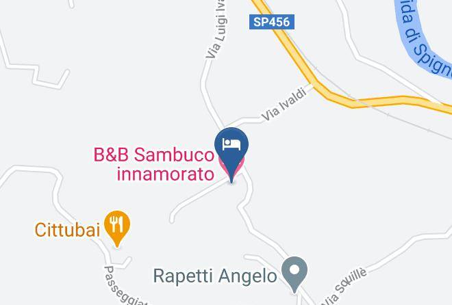 Alessandria - B&b Sambuco Innamorato Maps
