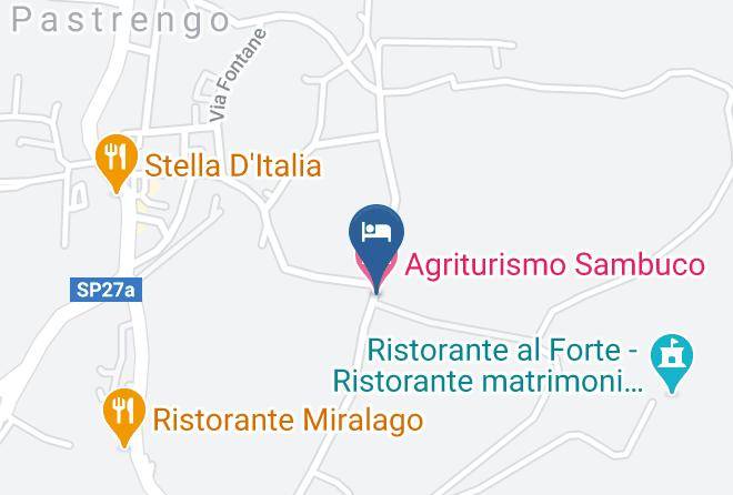 Verona - Agriturismo Sambuco Maps