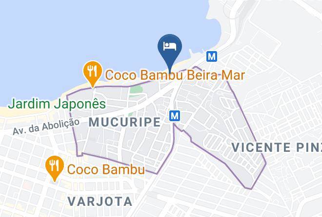 Fortaleza - Sambura Praia Hotel Maps