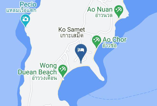 Amphoe Mueang Rayong - Samed Cabana Resort Maps