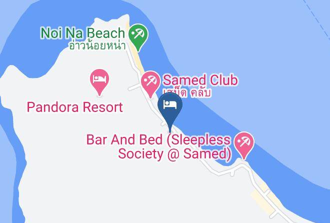 Amphoe Mueang Rayong - Samed Cliff Resort Maps