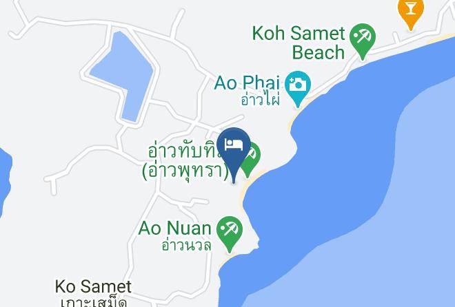 Amphoe Mueang Rayong - Samed Tubtim Resort Maps