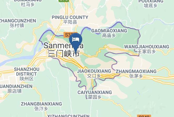 Sanmenxia - Samenxia Travel Hotel Maps