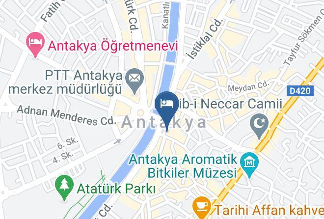 Antakya - Sami Akar Antakya Saray Otel Maps
