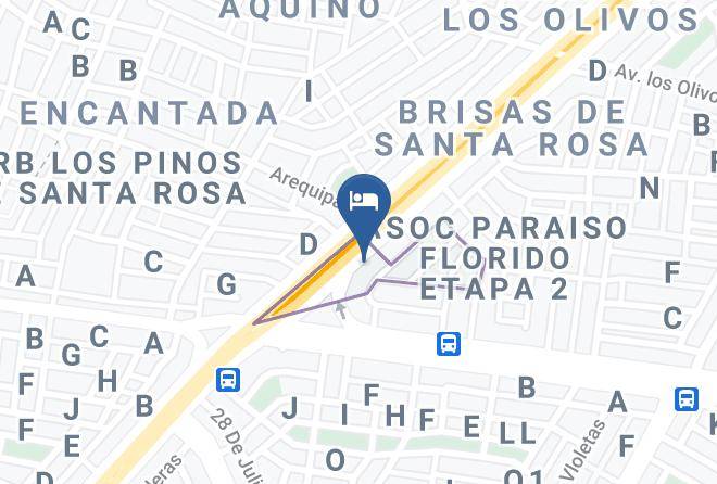 San Martin De Porres - Samikay Hotel Maps