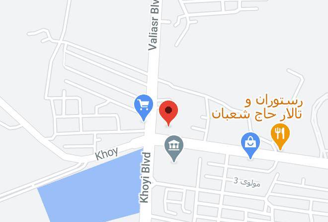 Urmia - Samin Hotel Maps