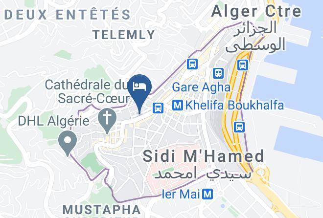 Algiers - Hotel Samir Maps