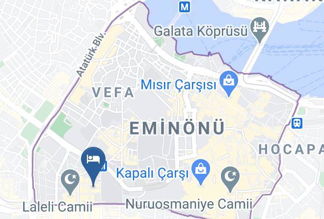 Fatih - Samir Deluxe Hotel Maps