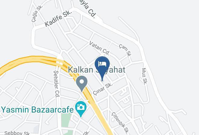 Kas - Samira Resort Maps