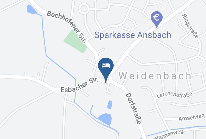 Ansbach - Sammeth Brau Hotel Maps