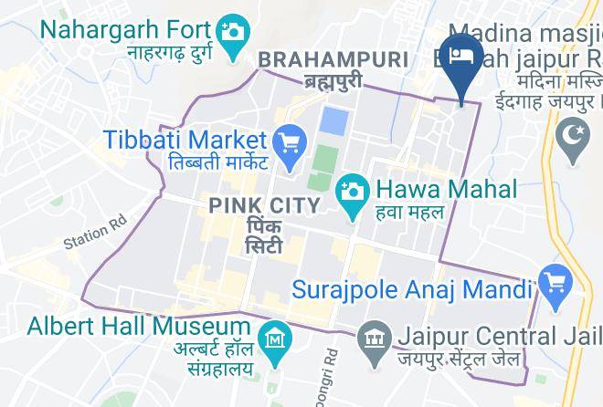 Jaipur - Samode Haveli Maps