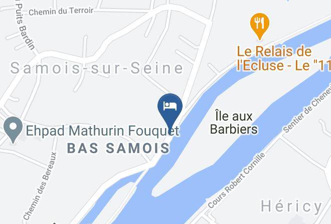Seine Et Marne - Samois Sur Seine Maps