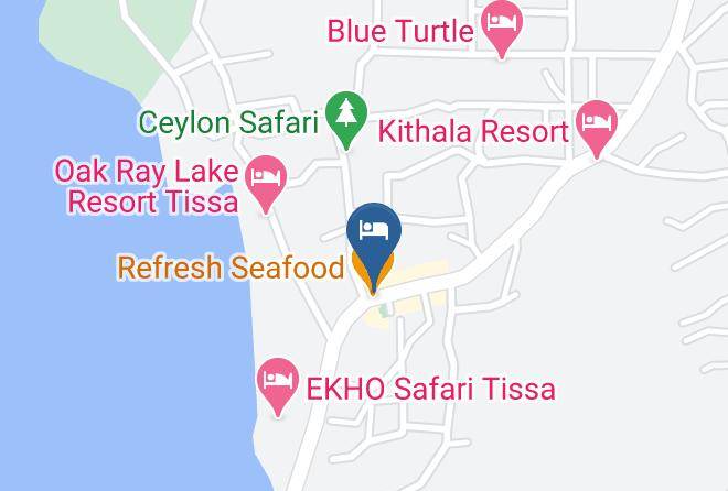 Galle - Samorich Hotel Maps