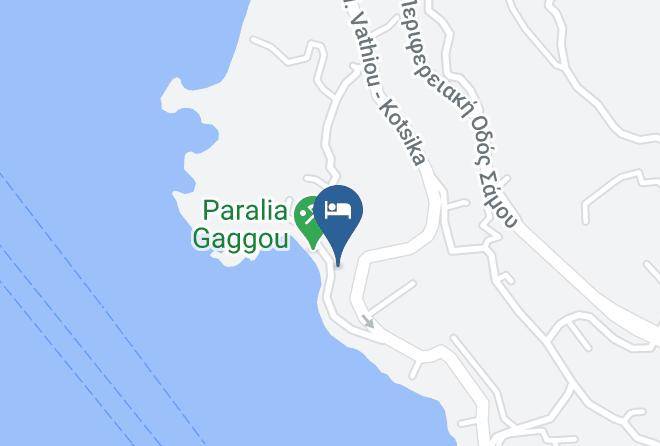 Samos Bay Hotel By Gagou Beach Map