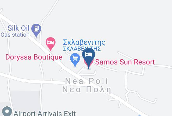 Samos - Samos Sun Resort Hotel Maps