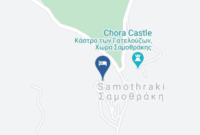 Samothraki Mt Sr House Carta Geografica - Eastern Macedonia And Thrace - Evros