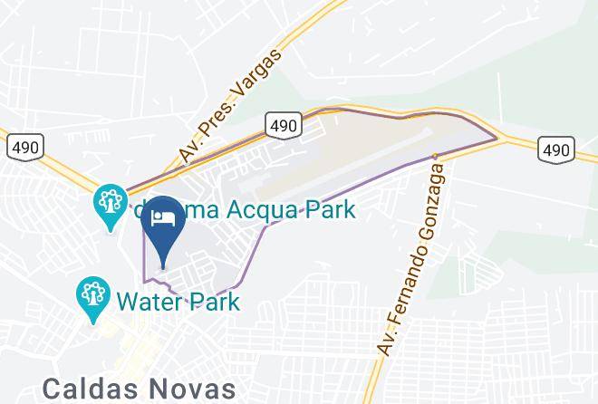 Caldas Novas - Sampaio's Hotel Maps