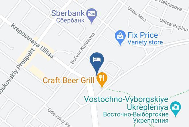 Vyborgsky District - Sampo Mini Otel' Maps