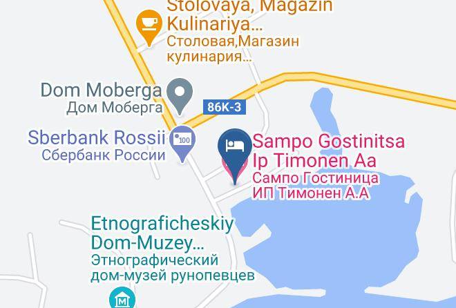 Kaleval Skiy Natsional Nyy Rayon - Sampo Gostinitsa Ip Timonen A A Maps