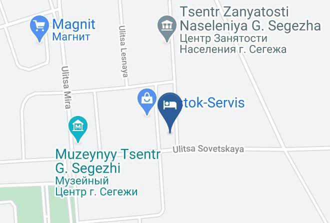 Segezhsky District - Sampo Hotel Maps