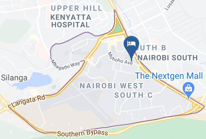 Nairobi - Samra Hotel Maps