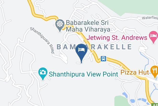 Kandy - Samri Holiday Bunglow Maps