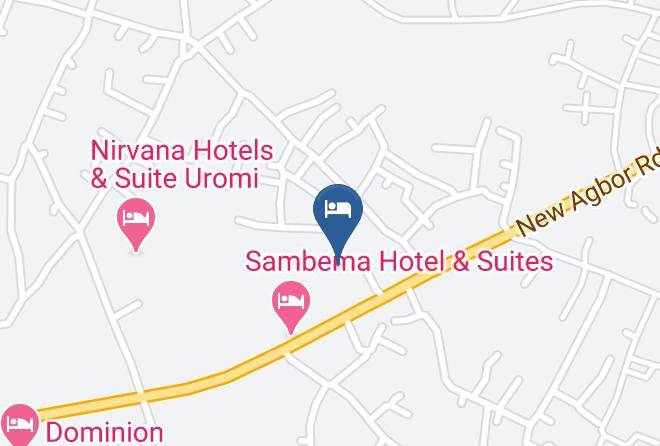 Ugboko Niro - Samsco Palace Hotel Uromi Edo State Maps