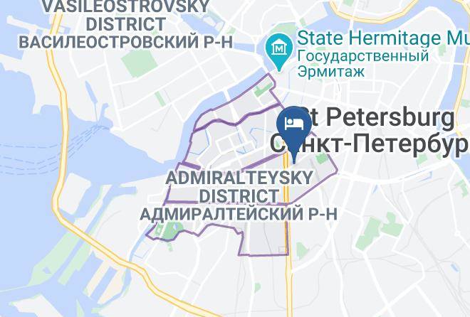 Saint Petersburg - Samsonov Hotel On Podolskaya Maps