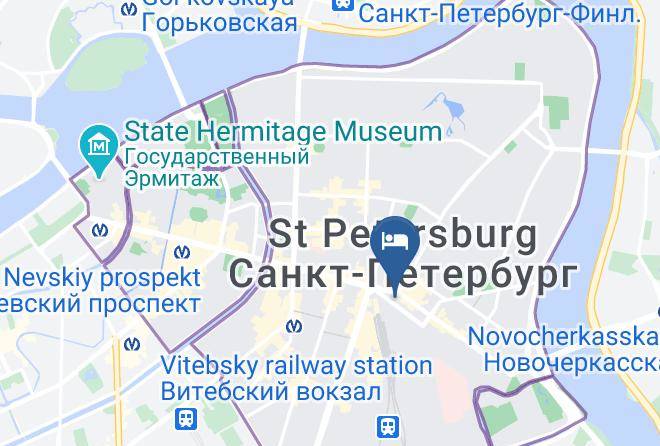 Saint Petersburg - Yevro Komnaty Maps