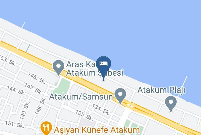 Atakum - Marin Otel & Restaurant Maps