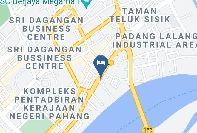 Samudra Riverview Hotel Map