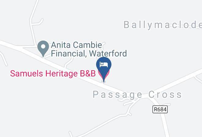 Waterford - Samuels Heritage B&b Maps