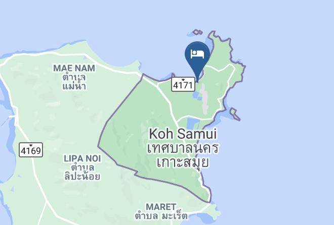 Amphoe Ko Samui - Samui Backpacker Hotel Maps