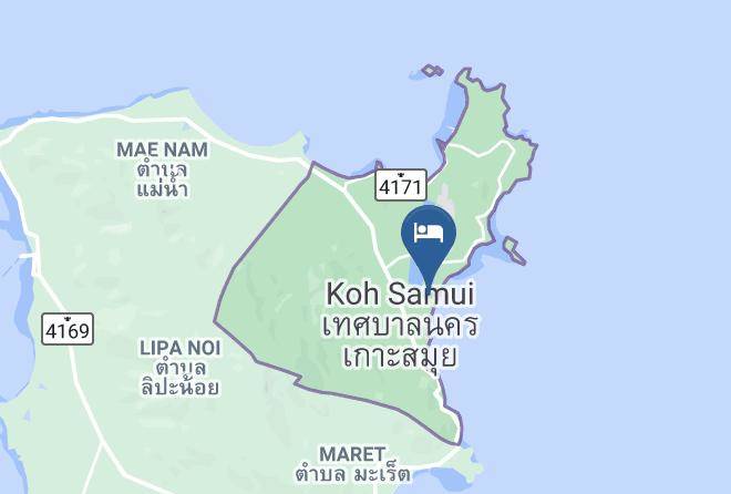 Amphoe Ko Samui - Samui Beach Residence Hotel Maps