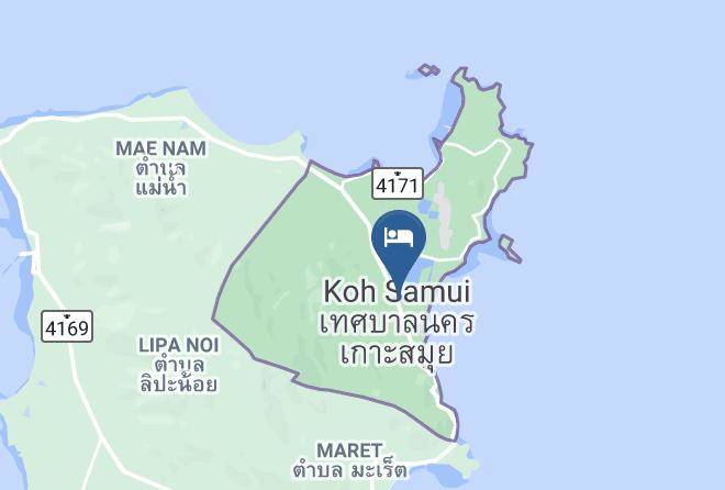 Amphoe Ko Samui - Samui City Hotel Maps