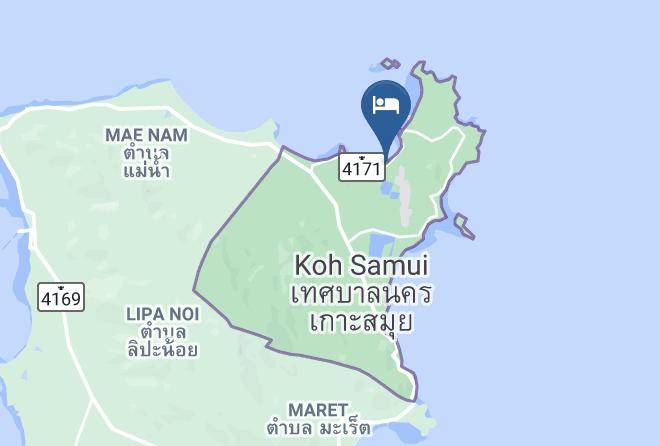 Amphoe Ko Samui - Samui Pier Beach Front Resort Maps